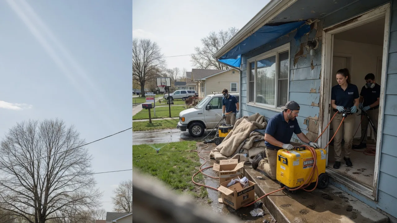 Basement Flood Cleanup in Logan, IA near me